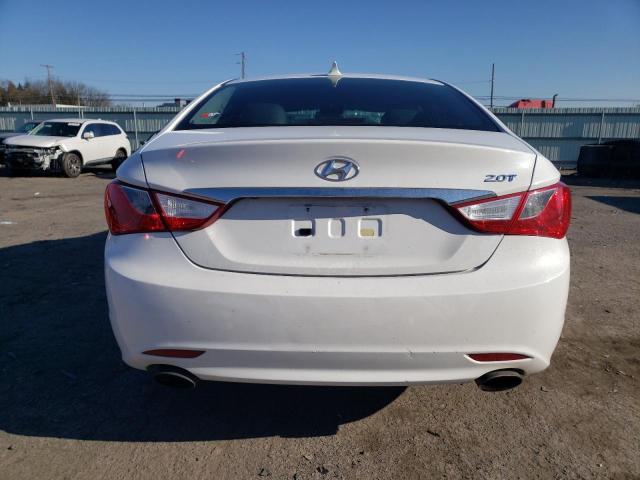 5NPEC4AB9BH218514 - 2011 HYUNDAI SONATA SE WHITE photo 6