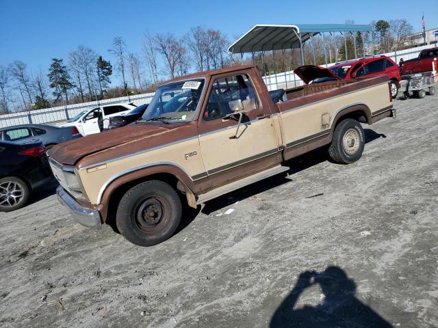 1FTDF15Y8DNA54854 - 1983 FORD F150 BROWN photo 1