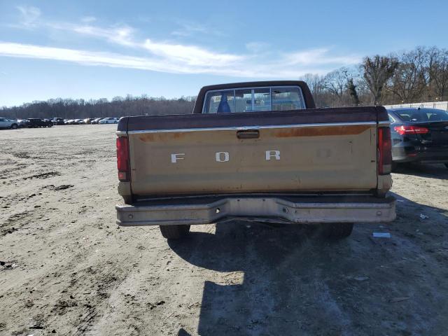 1FTDF15Y8DNA54854 - 1983 FORD F150 BROWN photo 6