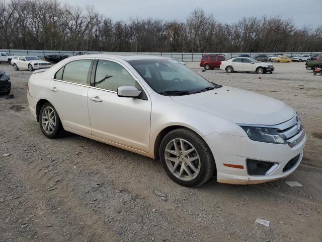 3FAHP0JA3CR364672 - 2012 FORD FUSION SEL WHITE photo 4