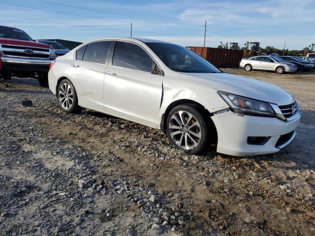 1HGCR2F54FA109471 - 2015 HONDA ACCORD SPORT WHITE photo 4