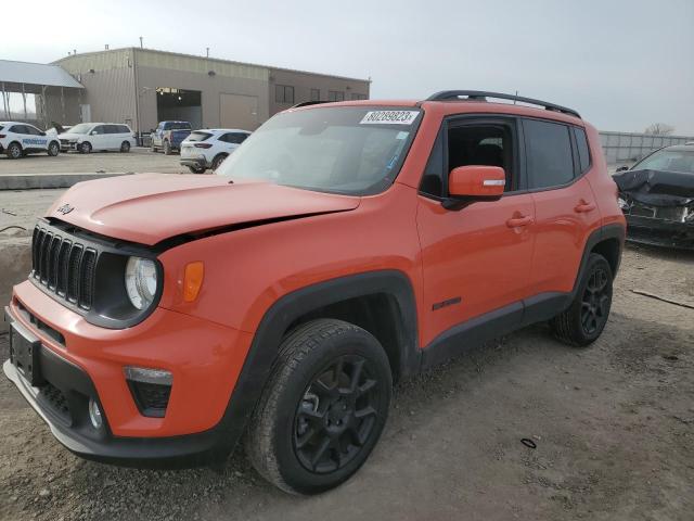 ZACNJBBB0KPK19967 - 2019 JEEP RENEGADE LATITUDE ORANGE photo 1