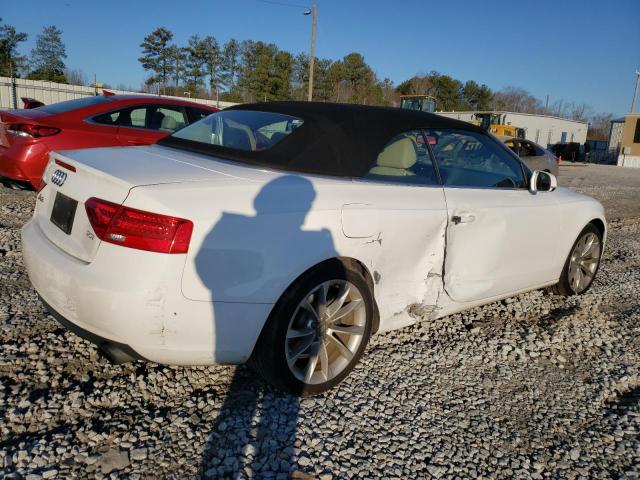 WAUAFAFH7DN006793 - 2013 AUDI A5 PREMIUM WHITE photo 3