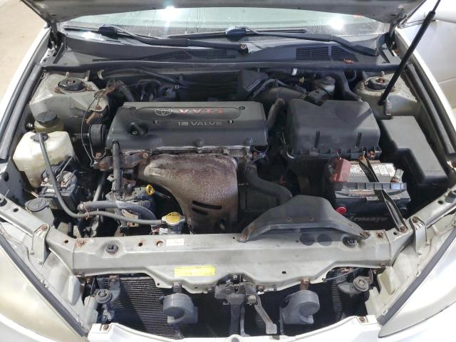 4T1BE32K64U903726 - 2004 TOYOTA CAMRY LE SILVER photo 11