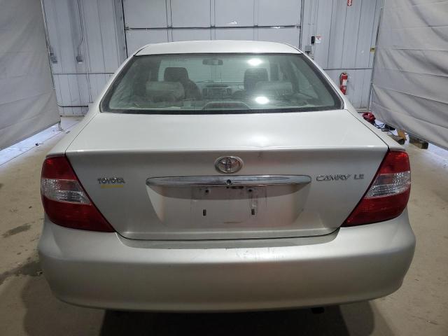 4T1BE32K64U903726 - 2004 TOYOTA CAMRY LE SILVER photo 6