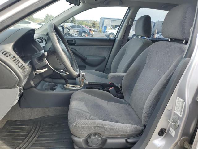 1HGES26701L033162 - 2001 HONDA CIVIC EX SILVER photo 7