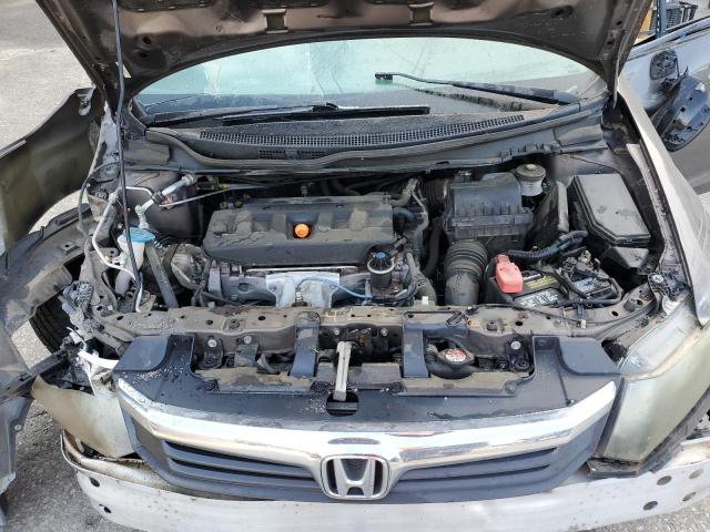19XFB2F56CE010286 - 2012 HONDA CIVIC LX BROWN photo 11