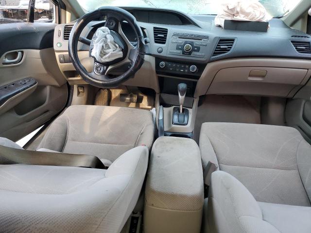 19XFB2F56CE010286 - 2012 HONDA CIVIC LX BROWN photo 8
