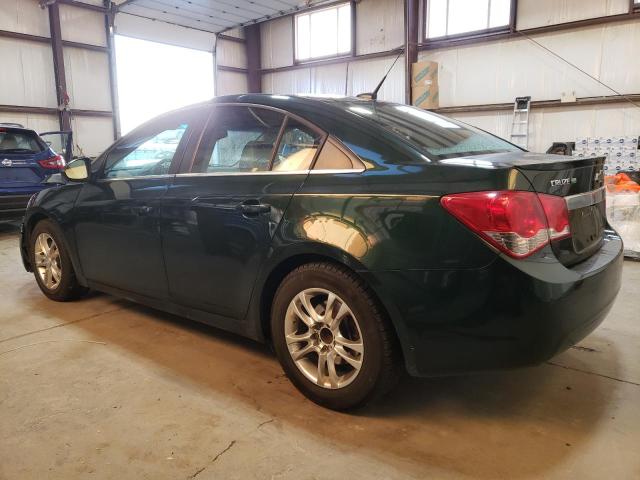 1G1P75SZ0E7286104 - 2014 CHEVROLET CRUZE GREEN photo 2