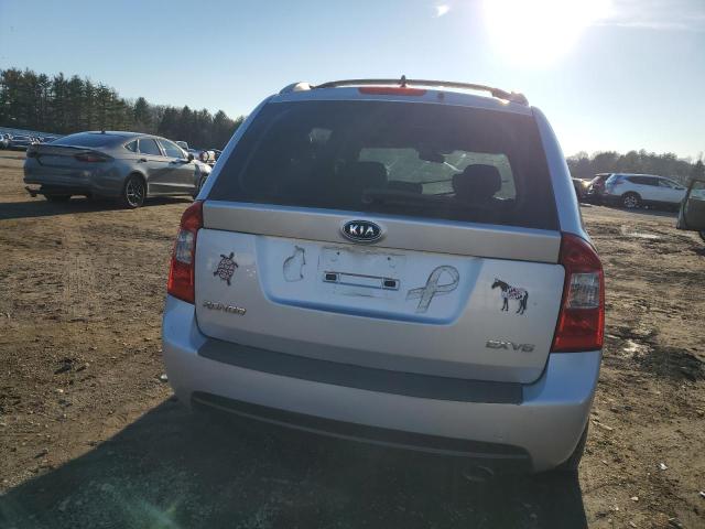 KNAFG526977114422 - 2007 KIA RONDO LX SILVER photo 6