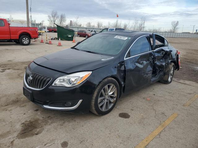 2G4GS5GX8G9104577 - 2016 BUICK REGAL PREMIUM BLACK photo 1