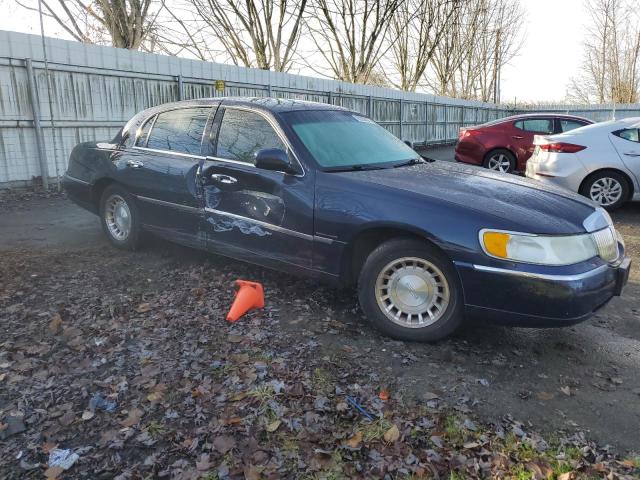 1LNHM81W61Y722287 - 2001 LINCOLN TOWN CAR EXECUTIVE BLUE photo 4