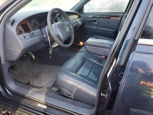 1LNHM81W61Y722287 - 2001 LINCOLN TOWN CAR EXECUTIVE BLUE photo 7
