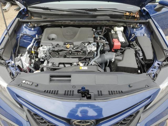 4T1G11AK6RU214493 - 2024 TOYOTA CAMRY SE NIGHT SHADE BLUE photo 11
