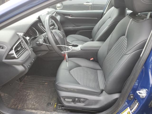 4T1G11AK6RU214493 - 2024 TOYOTA CAMRY SE NIGHT SHADE BLUE photo 7