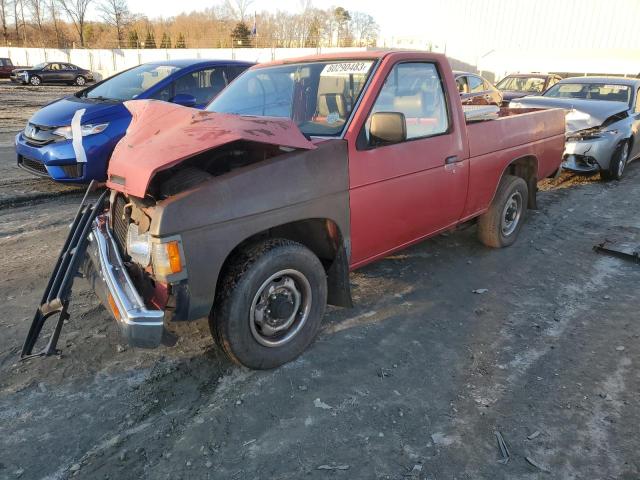 1N6SD11S1NC318747 - 1992 NISSAN TRUCK SHORT WHEELBASE RED photo 1