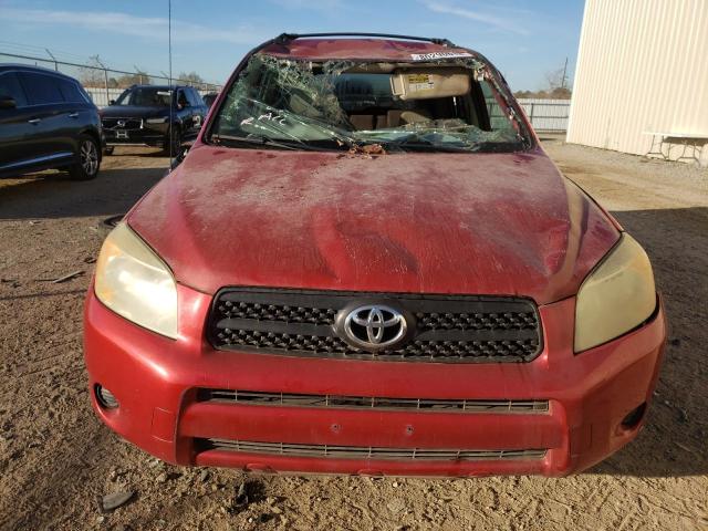 JTMZD35V565026624 - 2006 TOYOTA RAV4 RED photo 5