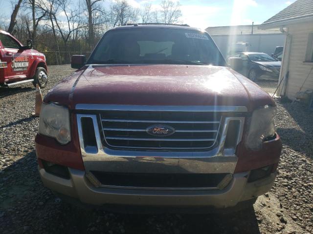 1FMEU74EX9UA07256 - 2009 FORD EXPLORER EDDIE BAUER BURGUNDY photo 5