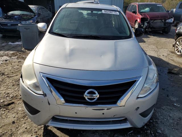 3N1CN7AP4FL839621 - 2015 NISSAN VERSA S SILVER photo 5