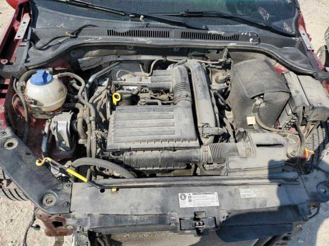 3VW2B7AJ1HM356692 - 2017 VOLKSWAGEN JETTA S RED photo 11