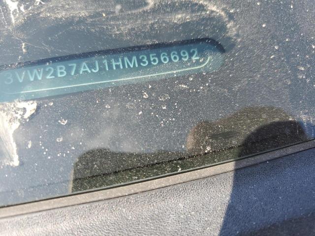 3VW2B7AJ1HM356692 - 2017 VOLKSWAGEN JETTA S RED photo 13