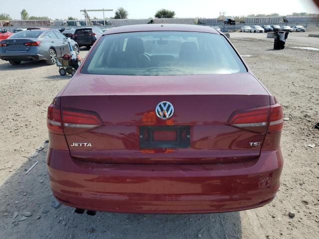 3VW2B7AJ1HM356692 - 2017 VOLKSWAGEN JETTA S RED photo 6