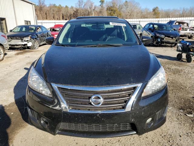 3N1AB7AP2EL632188 - 2014 NISSAN SENTRA S BLACK photo 5