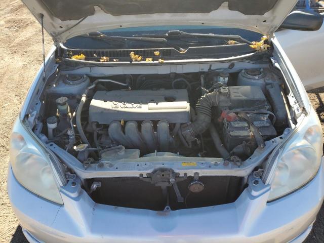 2T1KR30E88C710535 - 2008 TOYOTA COROLLA MA XR SILVER photo 12