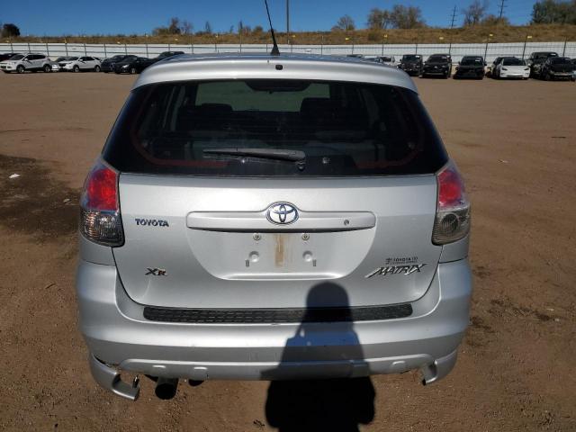 2T1KR30E88C710535 - 2008 TOYOTA COROLLA MA XR SILVER photo 6
