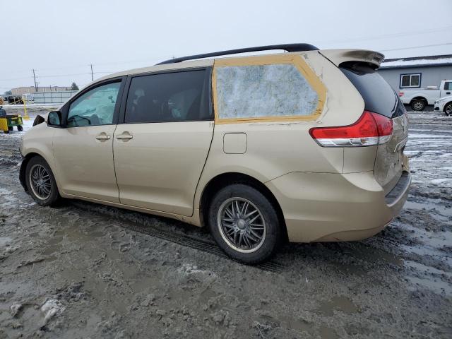 5TDKK3DC3BS026441 - 2011 TOYOTA SIENNA LE GOLD photo 2