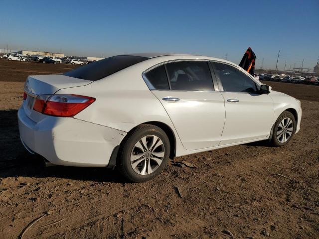 1HGCR2F38EA054486 - 2014 HONDA ACCORD LX WHITE photo 3