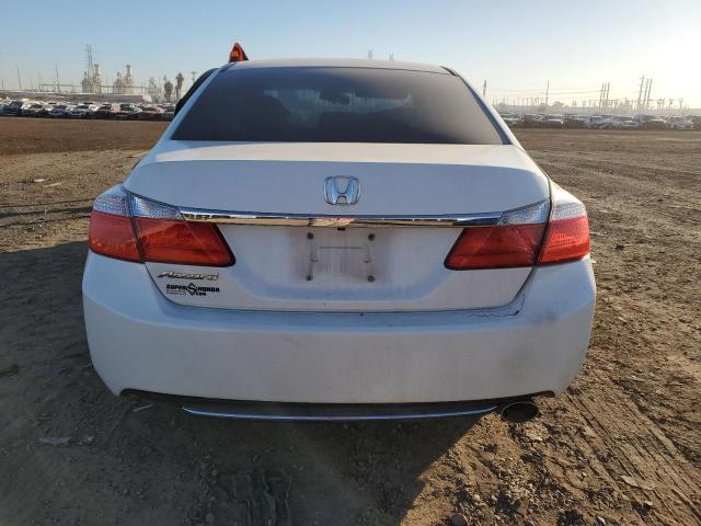 1HGCR2F38EA054486 - 2014 HONDA ACCORD LX WHITE photo 6