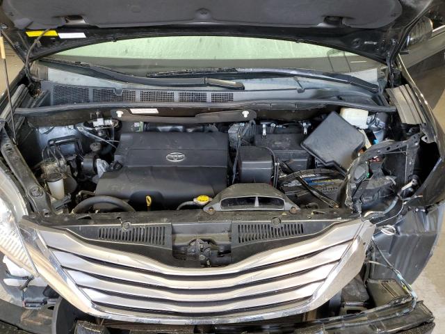 5TDDK3DC7FS110535 - 2015 TOYOTA SIENNA XLE BLACK photo 12