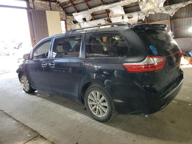 5TDDK3DC7FS110535 - 2015 TOYOTA SIENNA XLE BLACK photo 2