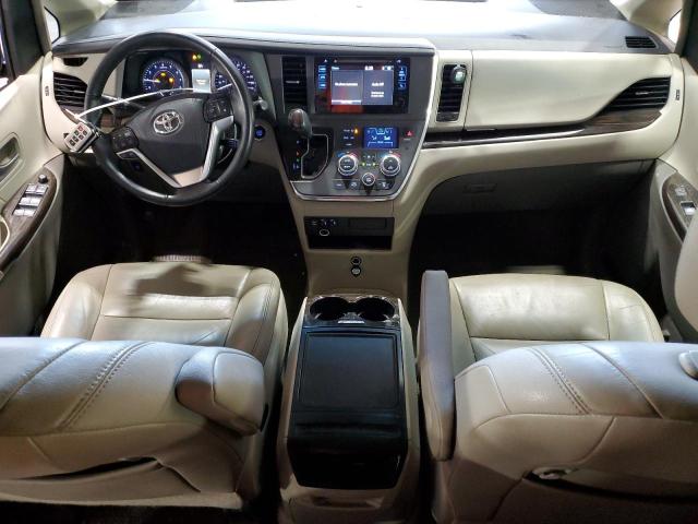 5TDDK3DC7FS110535 - 2015 TOYOTA SIENNA XLE BLACK photo 8