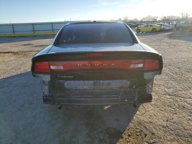 2C3CDXBG1EH321721 - 2014 DODGE CHARGER SE BLACK photo 6