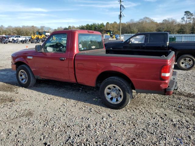 1FTYR10D49PA42693 - 2009 FORD RANGER BURGUNDY photo 2