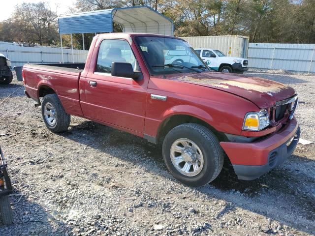 1FTYR10D49PA42693 - 2009 FORD RANGER BURGUNDY photo 4