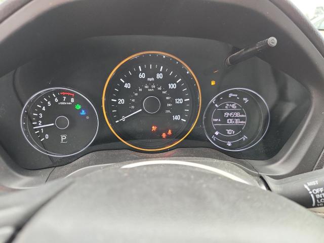 3CZRU6H71JM727513 - 2018 HONDA HR-V EXL ვერცხლისფერი ფოტო 9