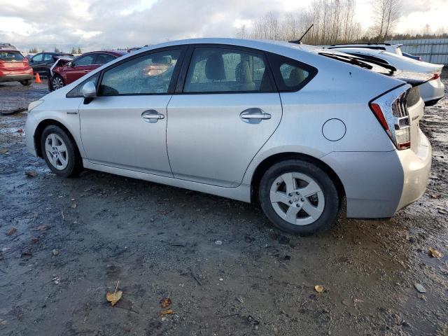 JTDKN3DU5A1302730 - 2010 TOYOTA PRIUS SILVER photo 2