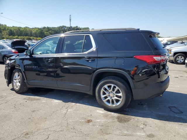 1GNEVHKW2KJ247628 - 2019 CHEVROLET TRAVERSE LT BLACK photo 2