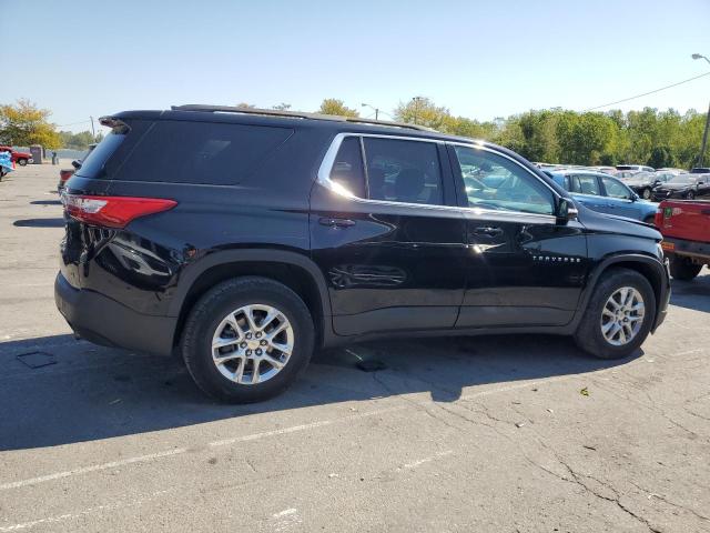 1GNEVHKW2KJ247628 - 2019 CHEVROLET TRAVERSE LT BLACK photo 3