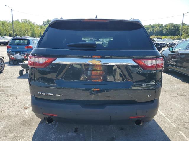 1GNEVHKW2KJ247628 - 2019 CHEVROLET TRAVERSE LT BLACK photo 6