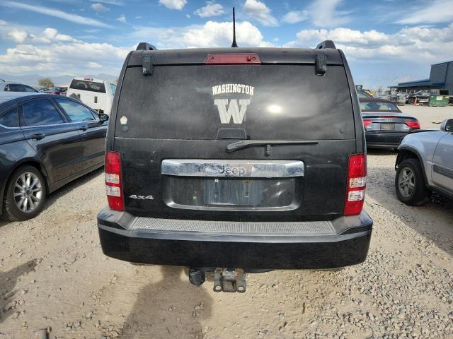 1C4PJMAK6CW162963 - 2012 JEEP LIBERTY SPORT BLACK photo 6