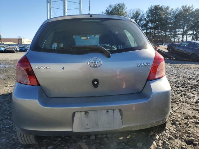 JTDJT923275064531 - 2007 TOYOTA YARIS SILVER photo 6