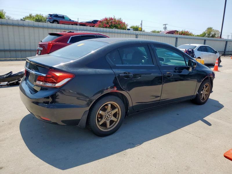 2HGFB2F85EH531891 - 2014 HONDA CIVIC EX BLACK photo 3