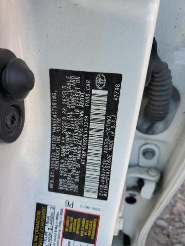 4T1BF1FK6HU343319 - 2017 TOYOTA CAMRY LE WHITE photo 12