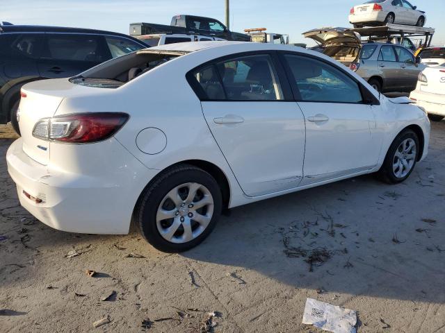 JM1BL1U77D1739797 - 2013 MAZDA 3 I WHITE photo 3