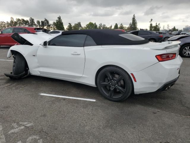 1G1FH3D75H0149018 - 2017 CHEVROLET CAMARO SS WHITE photo 2