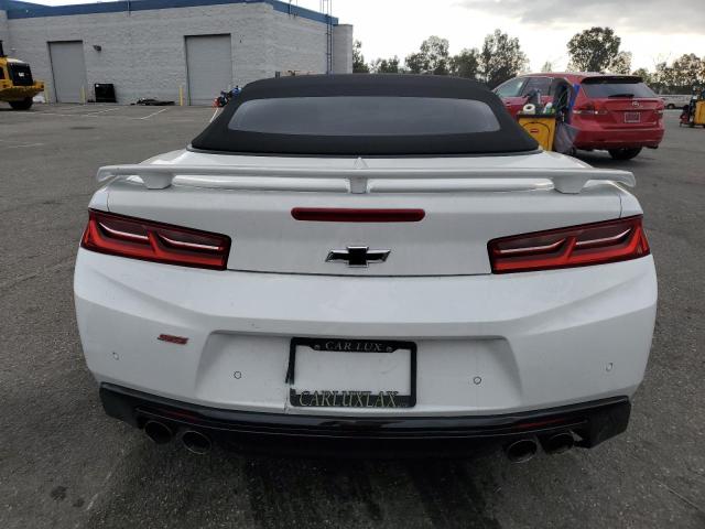 1G1FH3D75H0149018 - 2017 CHEVROLET CAMARO SS WHITE photo 6
